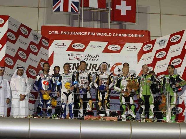 Victoria del Yamaha Austria Racing Team en las 8 Horas de Doha