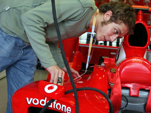 Valentino Rossi, con Ferrari en las 6 Horas de Vallelunga