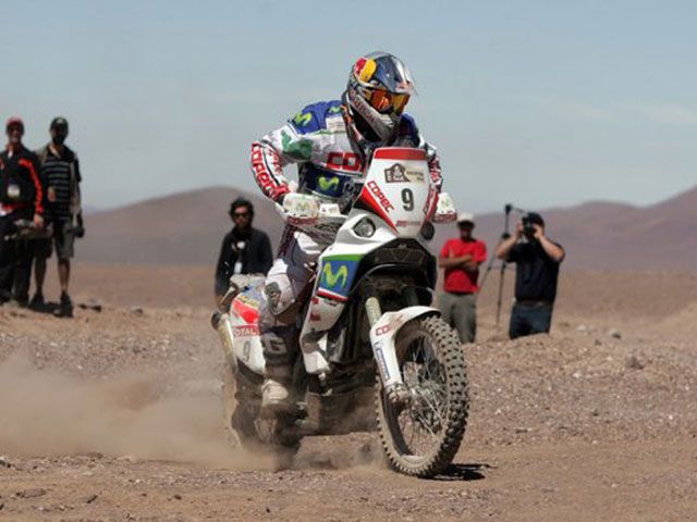 "Chaleco" López se adjudica la octava etapa en el Dakar 2010