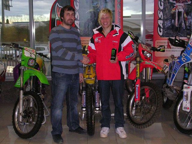 Gas Gas ficha a Robert Kvarnström para su equipo de enduro