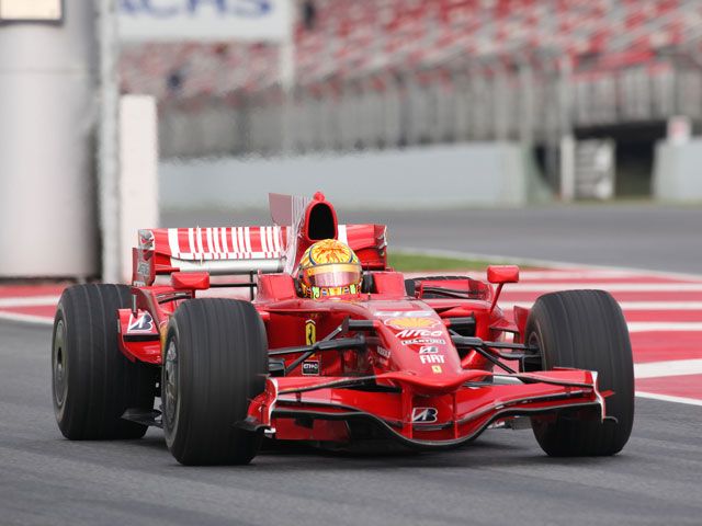 Valentino Rossi concluye sus entrenamientos con Ferrari