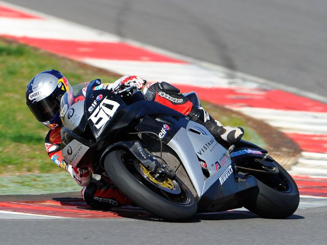 Laverty, más rápido que Lascorz en el test de Portimao