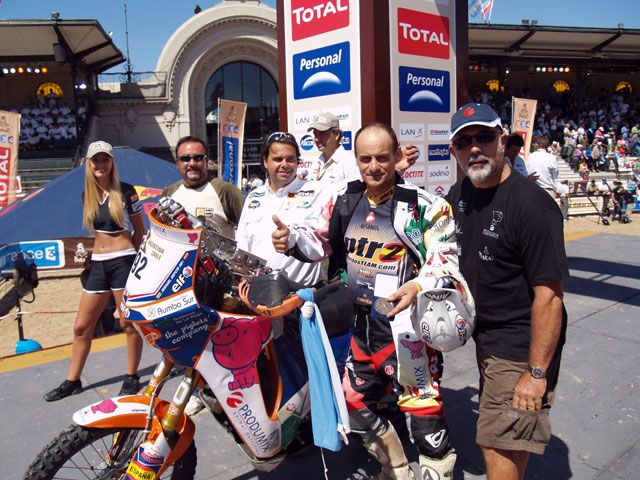 Manuel García Vitoria "Murchi" nos cuenta cómo se acaba un Dakar