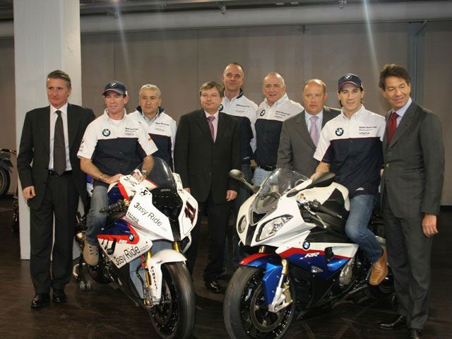 Troy Corser y Rubén Xaus en el BMW Motorrad Motorsport