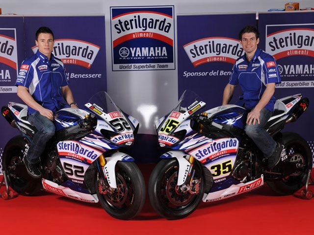 Presentación del Yamaha Sterilgarda de SBK