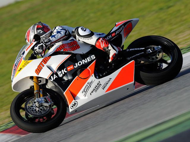 Kenny Noyes marca el mejor tiempo de la mañana