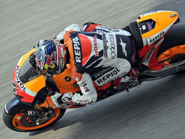 Andrea Dovizioso, con casco Suomy