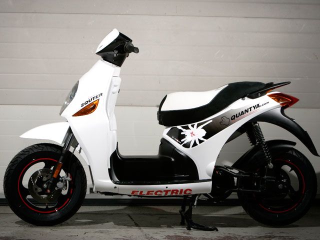 Quantya Squter P1, el scooter eléctrico suizo
