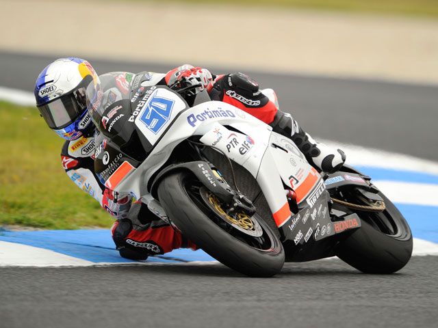 Joan Lascorz, segundo por detrás de Eugene Laverty