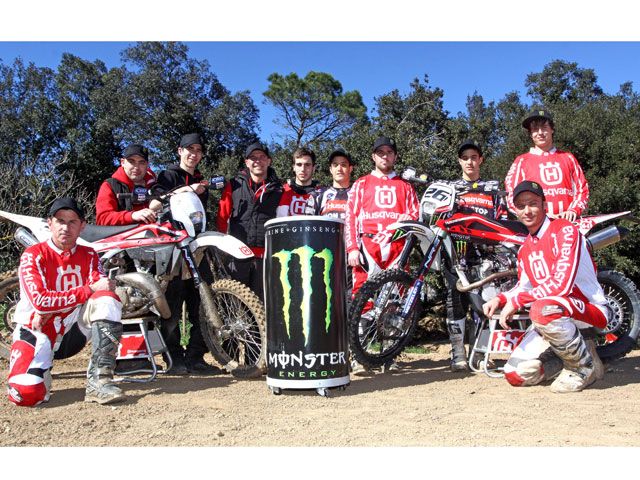 Presentación del equipo Husqvarna de enduro