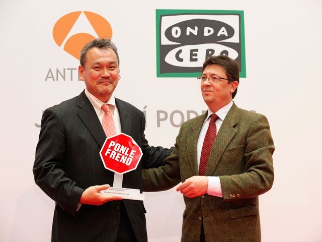 Honda Instituto de Seguridad premiado por la asociación "Ponle Freno"