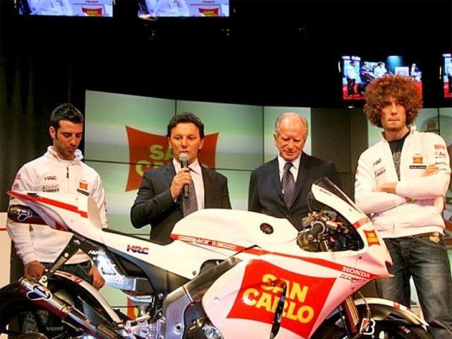 Presentado el equipo San Carlo Honda Gresini