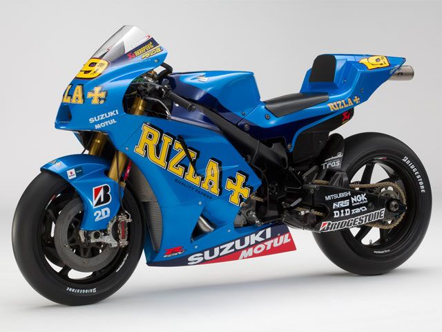 Rizla Suzuki GSV- R 2010, primeras imágenes