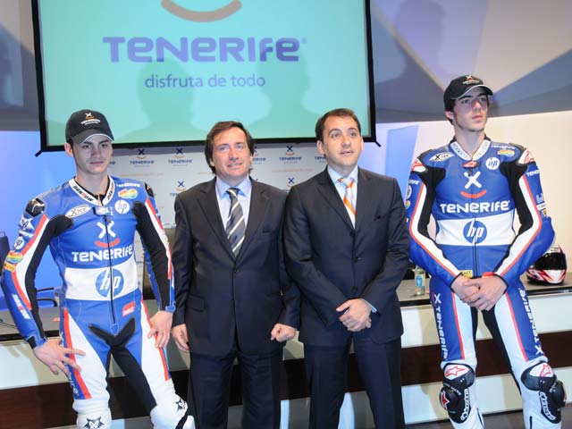 Sito Pons presenta el equipo Tenerife 40 Pons