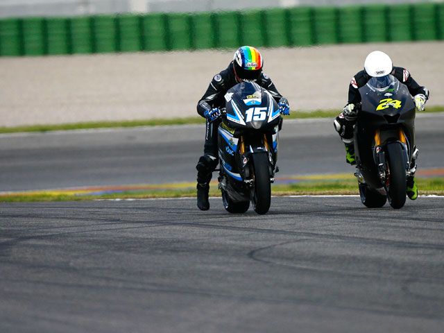 Entrenamientos de Moto2 y 125 en el Circuito de Jerez