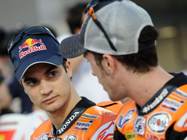 Andrea Dovizioso: "Lo de Pedrosa es muy extraño"
