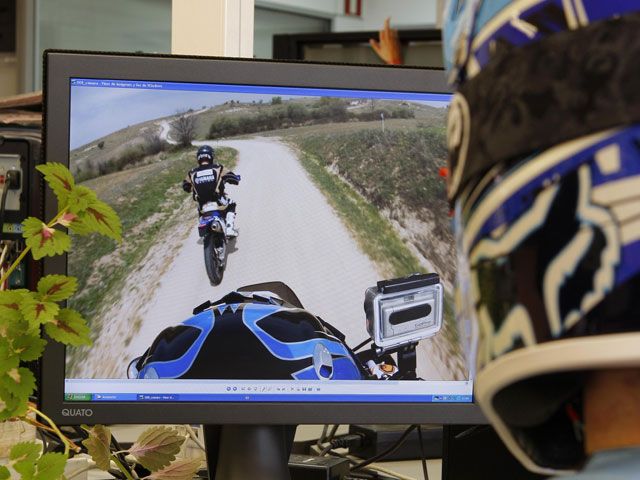 Todopoderoso Contemporáneo Acostado Camaras de video para moto