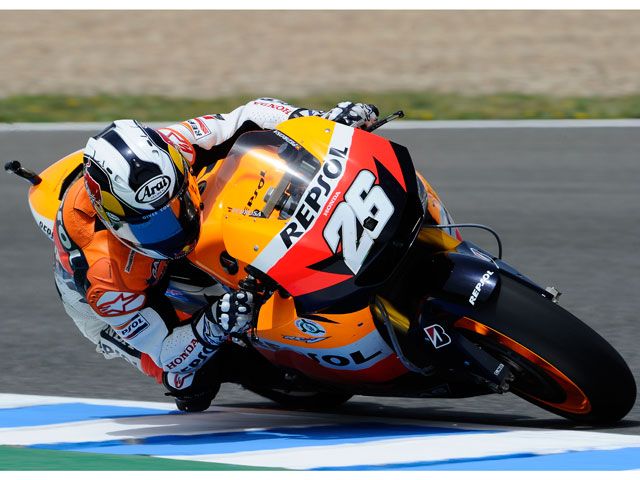 Pedrosa, Tomizawa y Márquez firman los mejores tiempos