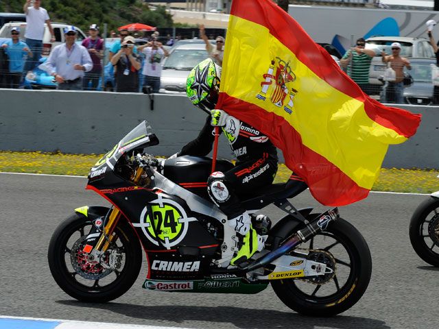 Toni Elías: "Personalmente necesitaba el triunfo en el Gran Premio de España"