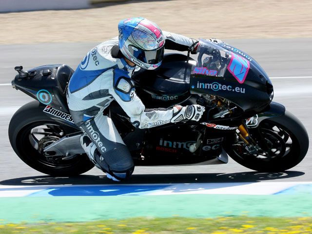 Inmotec prueba su moto de MotoGP en el Circuito de Jerez