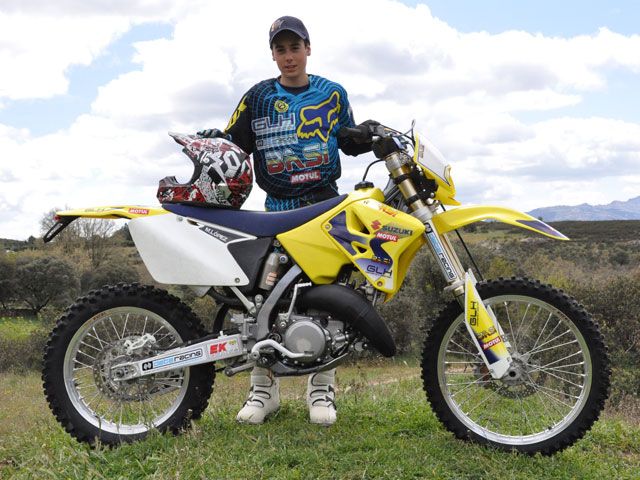 Marcelo López, piloto del equipo Suzuki-Basi