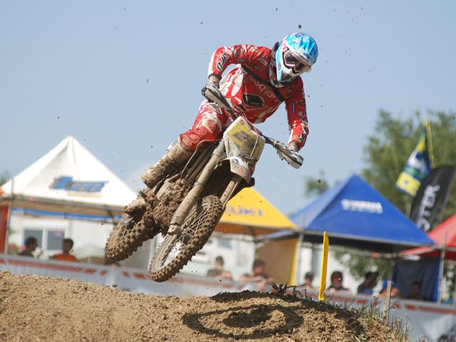 Alex Salvini, nuevo líder del Mundial de MX3