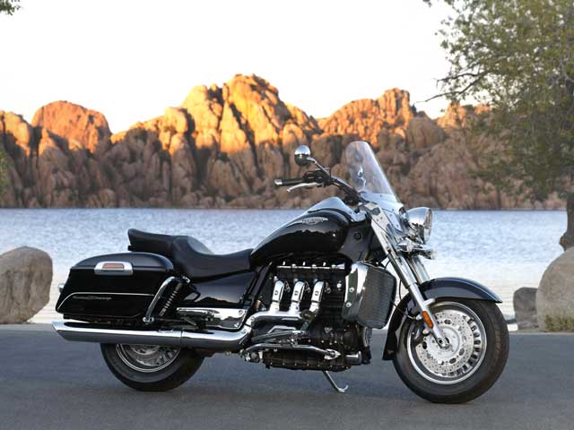 Triumph Rocket III Touring, con ABS