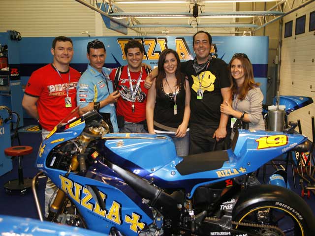 Disfruta del GP de Catalunya con el Suzuki Rizla Team