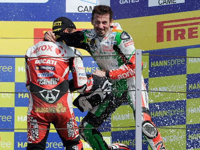 La carrera de SBK en Misano