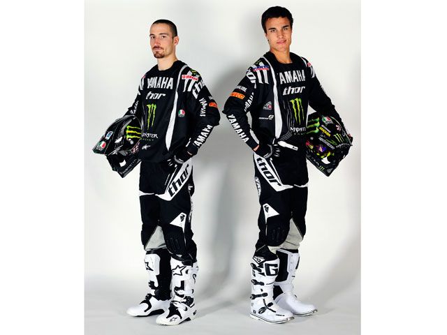 David Philippaerts y Gautier Paulin, pilotos Yamaha en el Mundial MX 2011