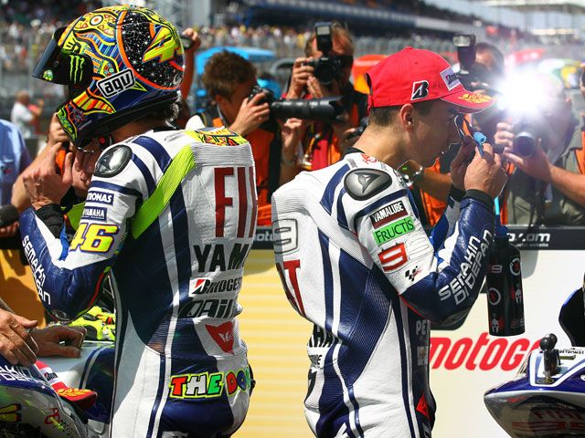 Jorge Lorenzo: "Bienvenido, Valentino"