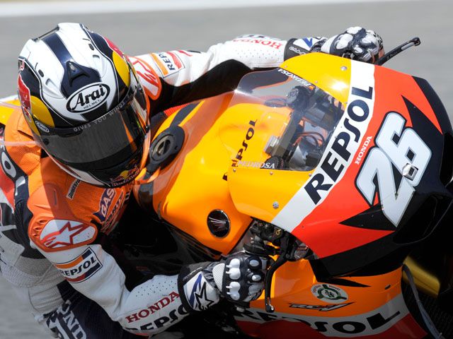 Pedrosa, Márquez y Corsi, los más rápidos en los libres del GP de Alemania