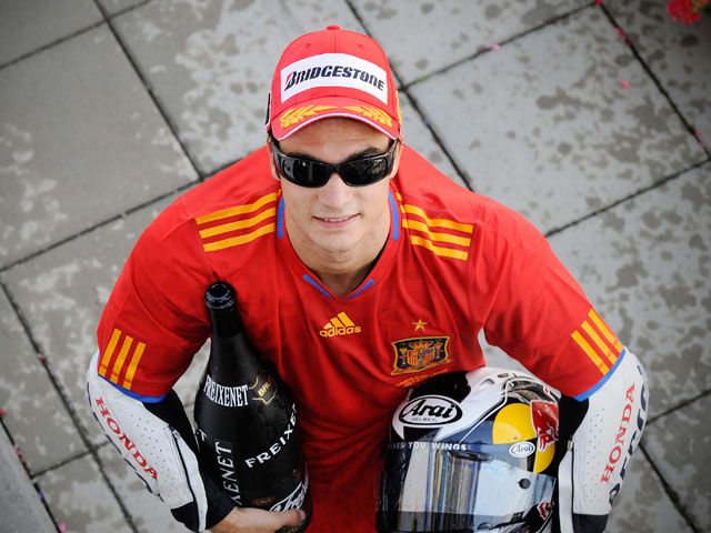 Dani Pedrosa: "Me gustaría irme de vacaciones con otra victoria"