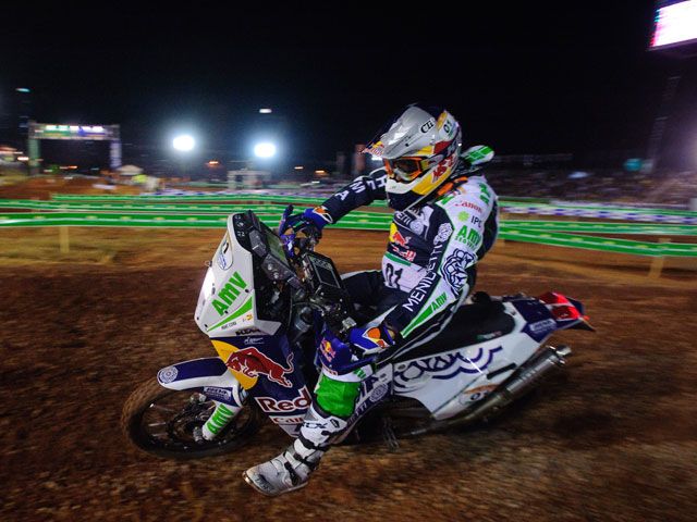 Marc Coma marcha tercero en el Rally Dos Sertoes