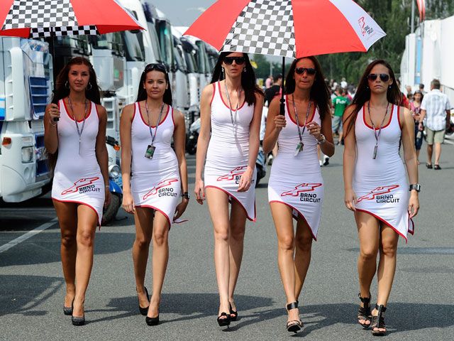 Las chicas del GP de la República Checa