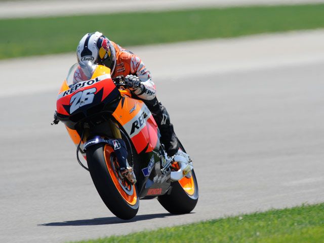 Dani Pedrosa, inalcanzable en el Gran Premio de Indianápolis
