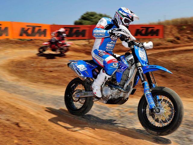 Gozzini, victoria y liderato en el Mundial de Supermotard