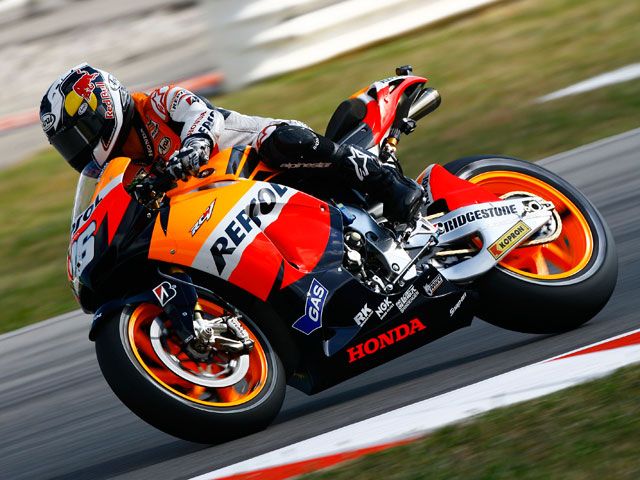 Pedrosa, Elías y Smith, los más rápidos en Misano