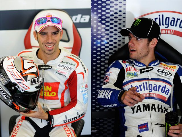 Cal Crutchlow, a MotoGP; Marco Melandri a SBK