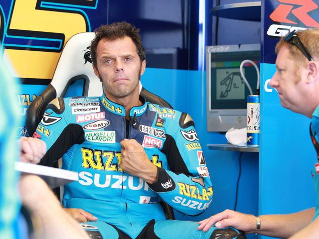 Loris Capirossi, duda para el Gran Premio de Aragón