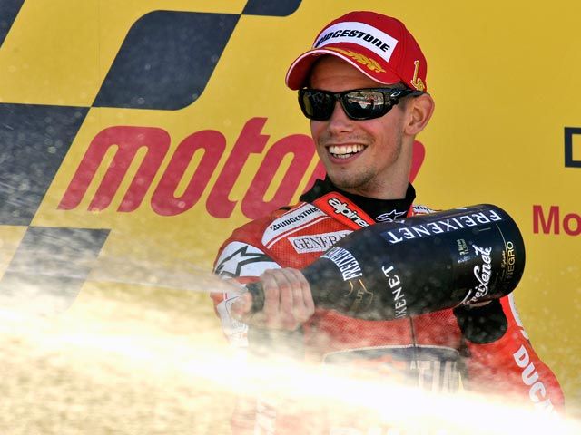 Casey Stoner: "Esta victoria es un gran alivio"