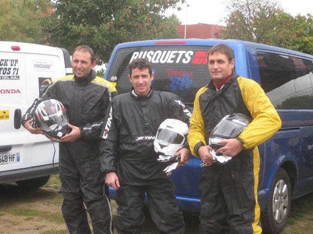 Los hermanos Busquets en el Rally Dark Dog Moto Tour