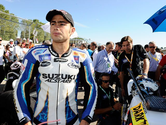 Leon Haslam, a BMW