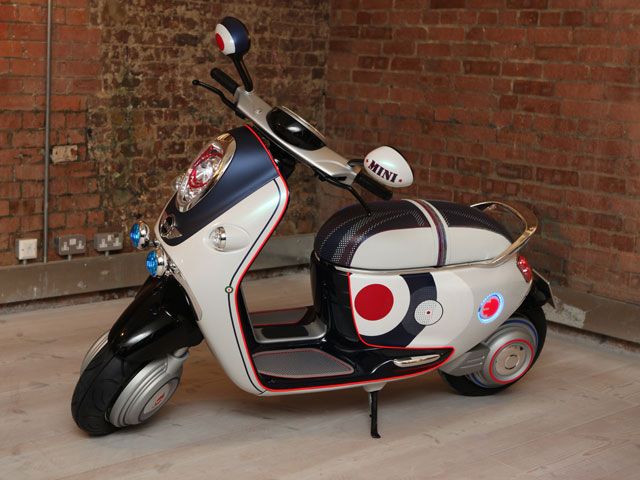 Nuevas fotos del scooter de Mini