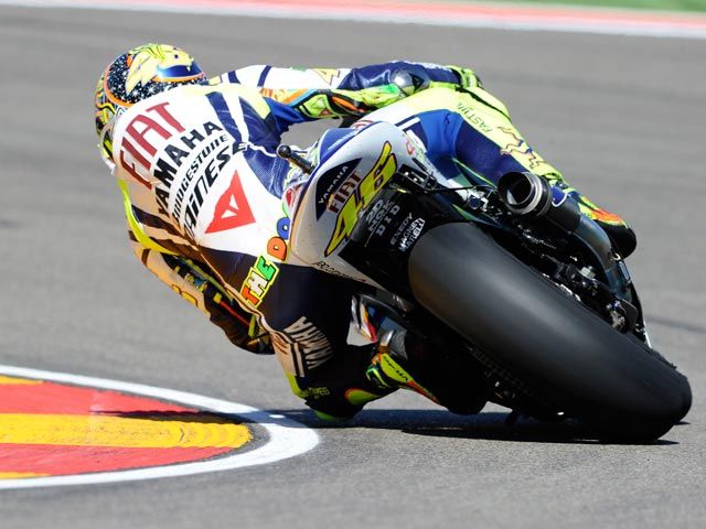 Valentino Rossi, el más rápido de MotoGP