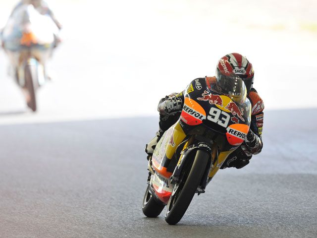Marc Márquez vuelve a lo más alto del podio de 125 cc en Japón