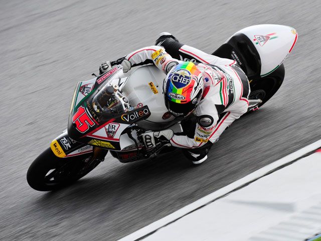 Alex De Angelis se pone al frente en Australia