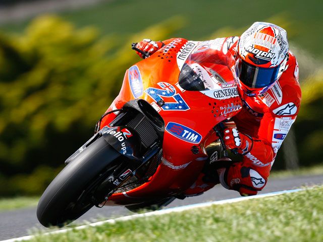 Casey Stoner, victoria contundente en Australia