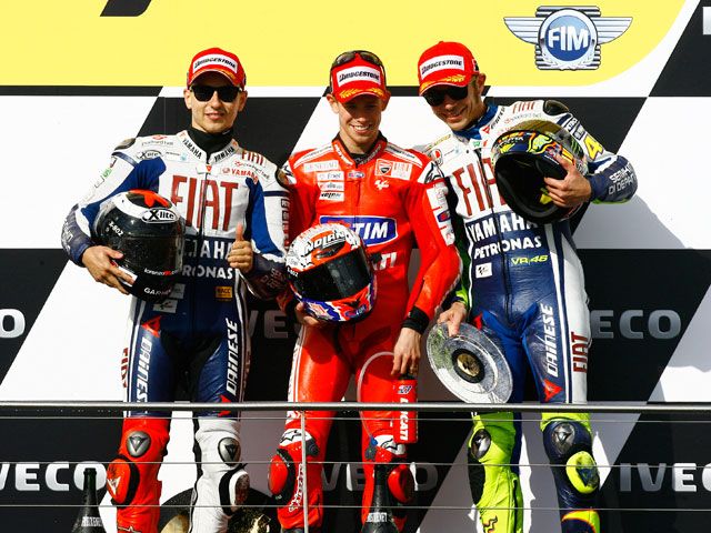 Jorge Lorenzo: "Hoy era el día de Casey Stoner"