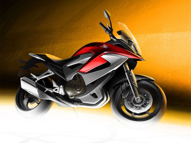 Nueva imagen de la Honda "crossover" con motor V4